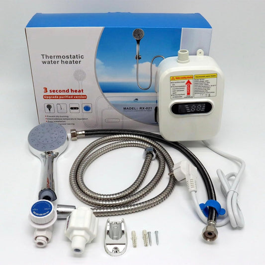 سخان الماء الفوري الذكي 🔥 دوش سخون فثواني… بلا خزان وبلا صداع