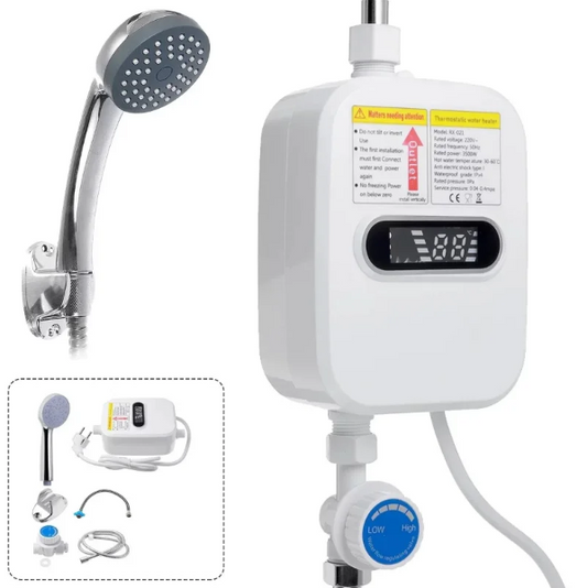 سخان الماء الفوري الذكي 🔥 دوش سخون فثواني… بلا خزان وبلا صداع