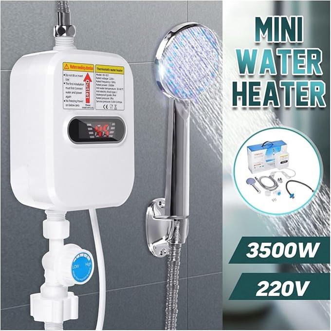 سخان الماء الفوري الذكي 🔥 دوش سخون فثواني… بلا خزان وبلا صداع