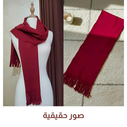 🧣 وشاح ميكاسا الأصلي – إحساس، دفء، وأناقة