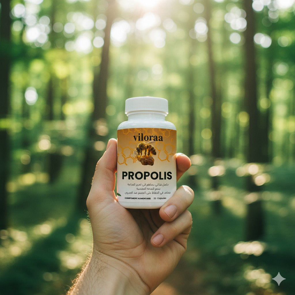 Propolis الأصلي – أقوى مكمل طبيعي كيحمي مناعتك ويعطيك القوة من الداخل 🐝✨