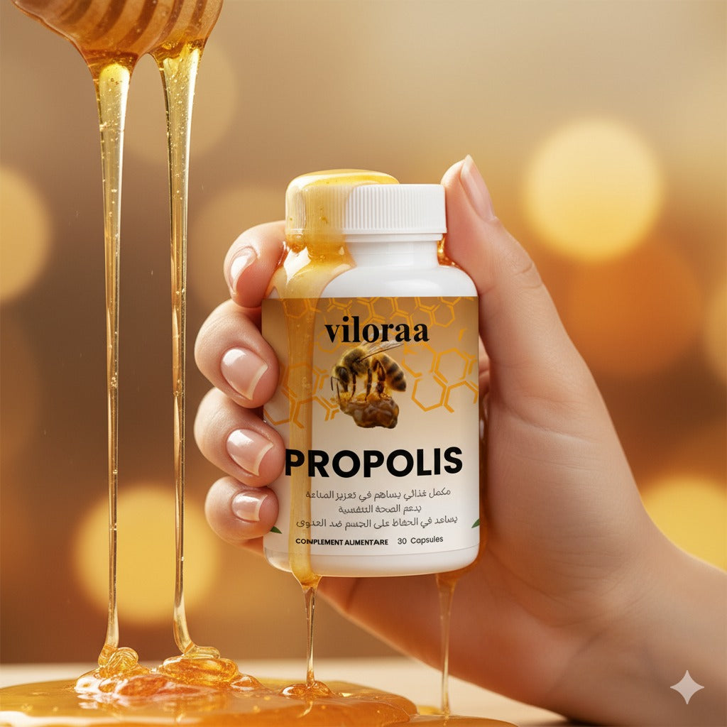 Propolis الأصلي – أقوى مكمل طبيعي كيحمي مناعتك ويعطيك القوة من الداخل 🐝✨