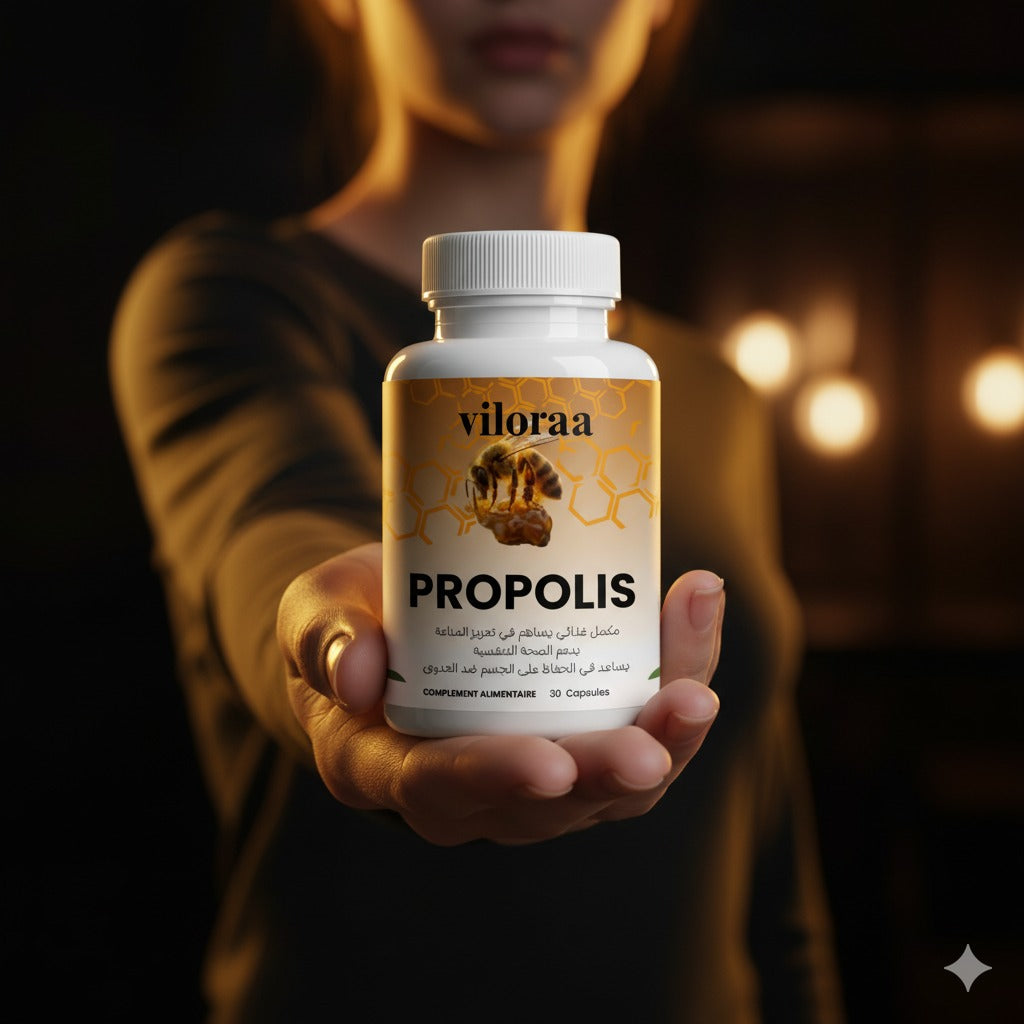 Propolis الأصلي – أقوى مكمل طبيعي كيحمي مناعتك ويعطيك القوة من الداخل 🐝✨