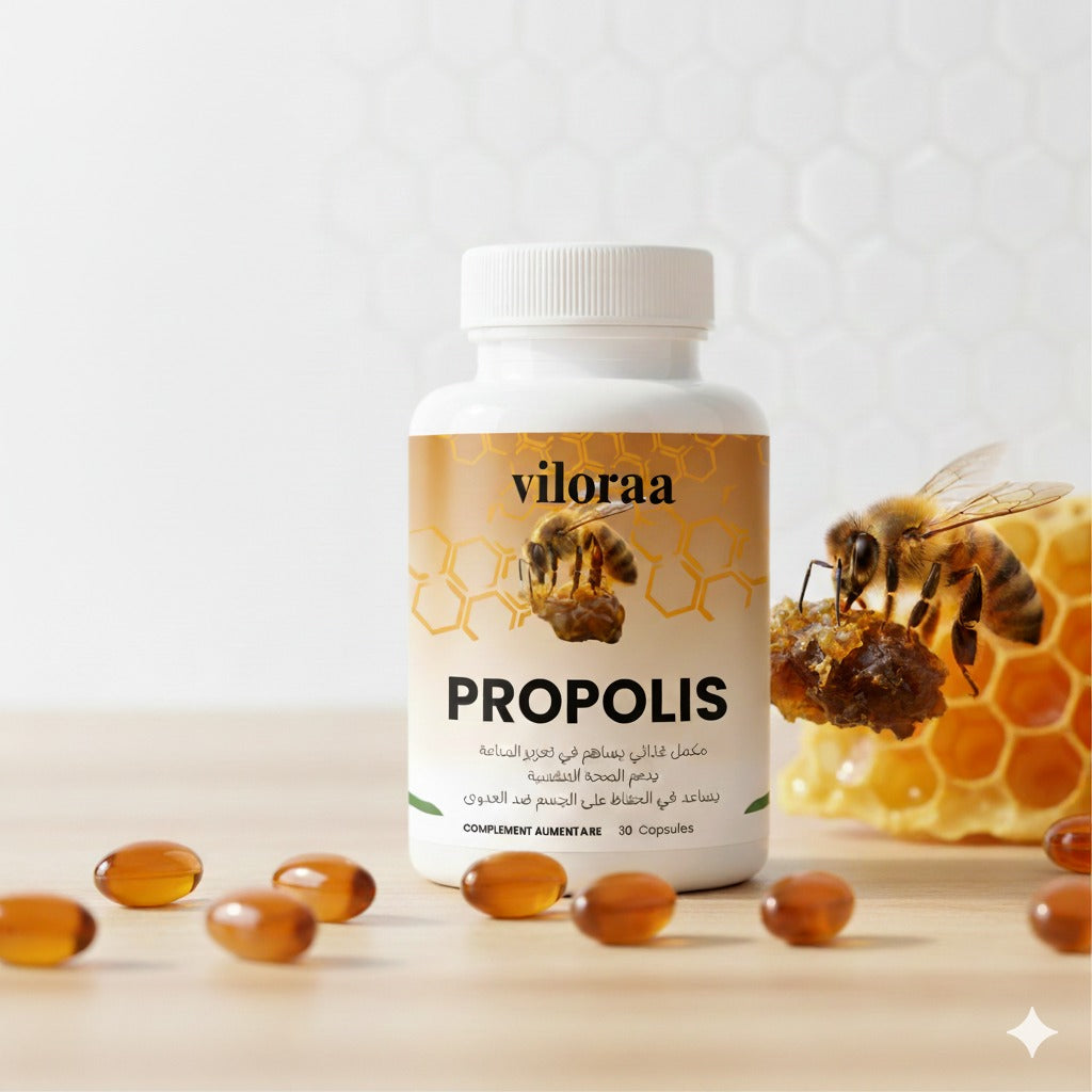 Propolis الأصلي – أقوى مكمل طبيعي كيحمي مناعتك ويعطيك القوة من الداخل 🐝✨